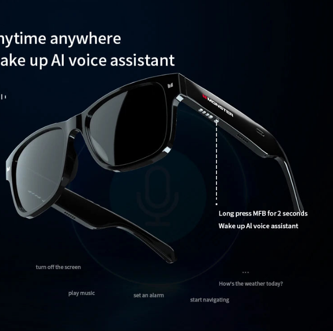 Monster Smart Glasses With Bluetooth 5.0