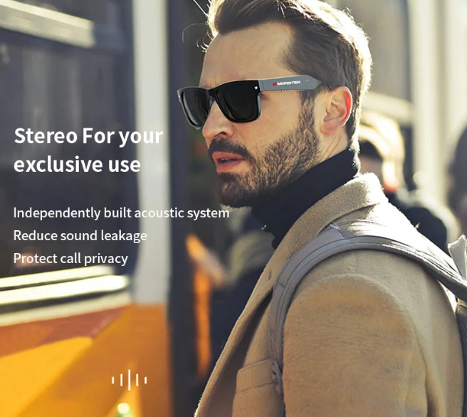 Monster Smart Glasses With Bluetooth 5.0