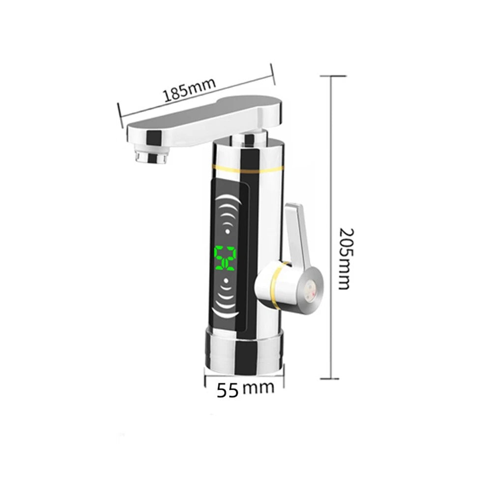 Instant Water Heater Faucet 3000W, with LED Digital Display US Plug