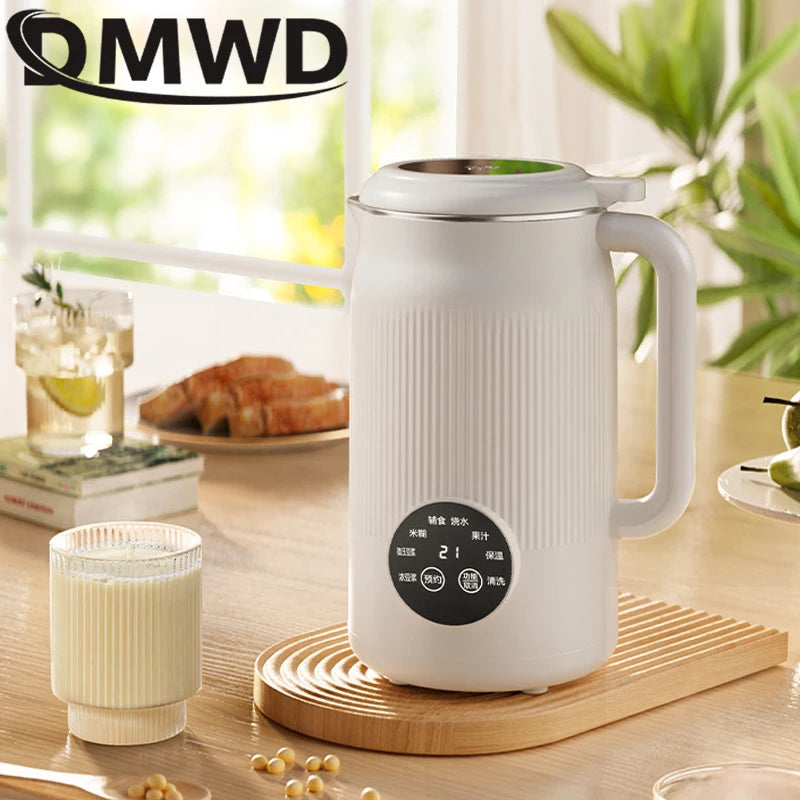 DMWD 1200ml Soy Milk Maker, Multifunctional Juicer Blender