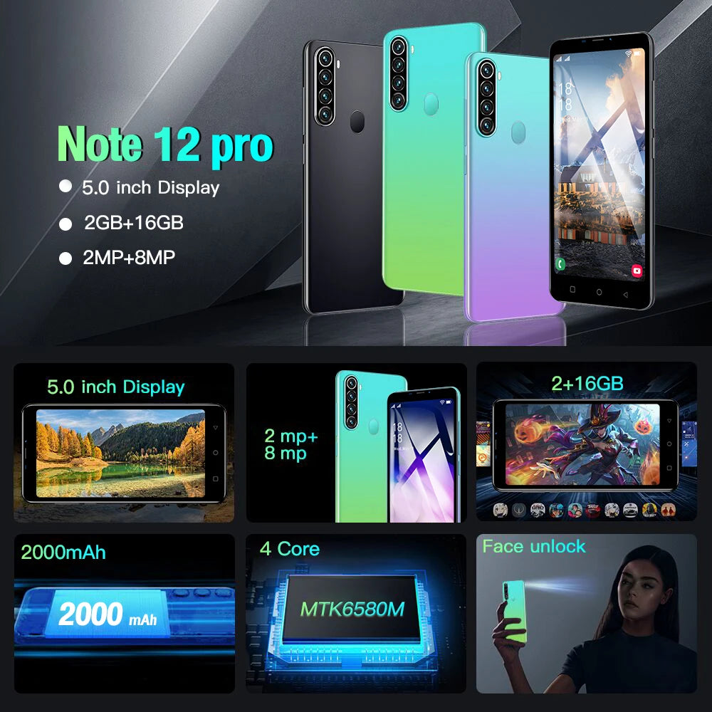 FUFFI-Note13 Pro 5.0inch Smartphone