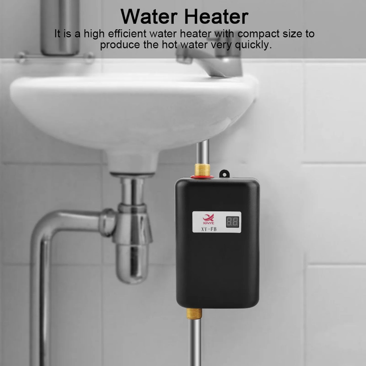 3000W Mini Electric Tankless Hot Water Heater