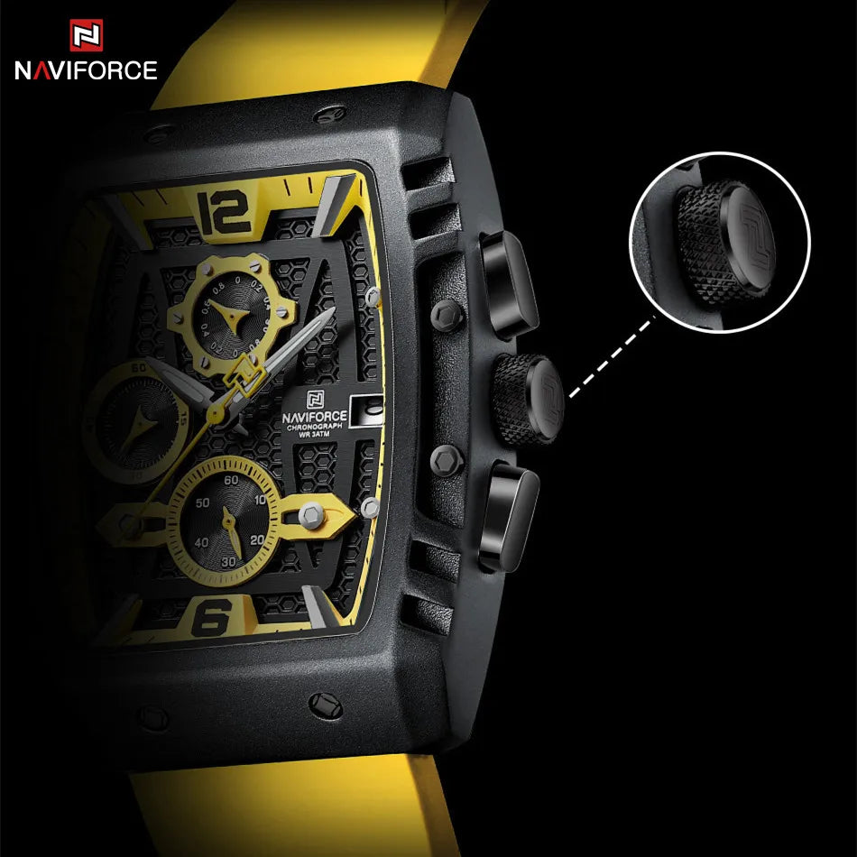 NAVIFORCE Chronograph Men's Luxury Watches