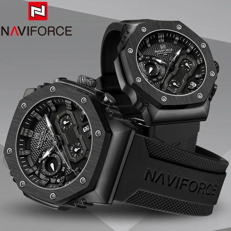 NAVIFORCE Chronograph Men and Women Watches