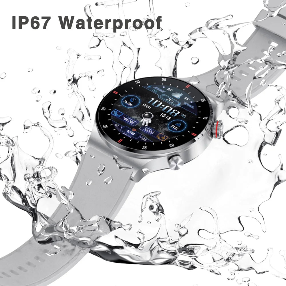 Luxury Smart Watches NFC BT Call for Men and Women