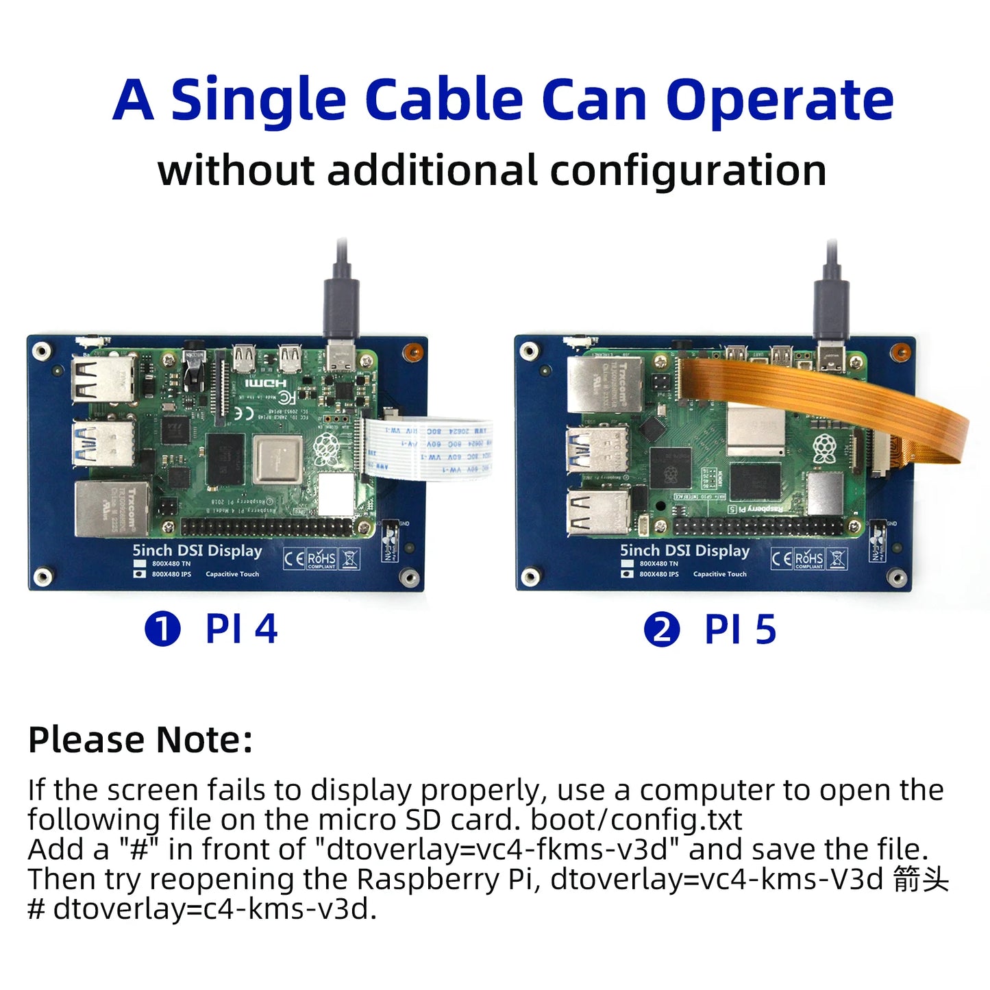 Multi-Point DSI Touch Screen