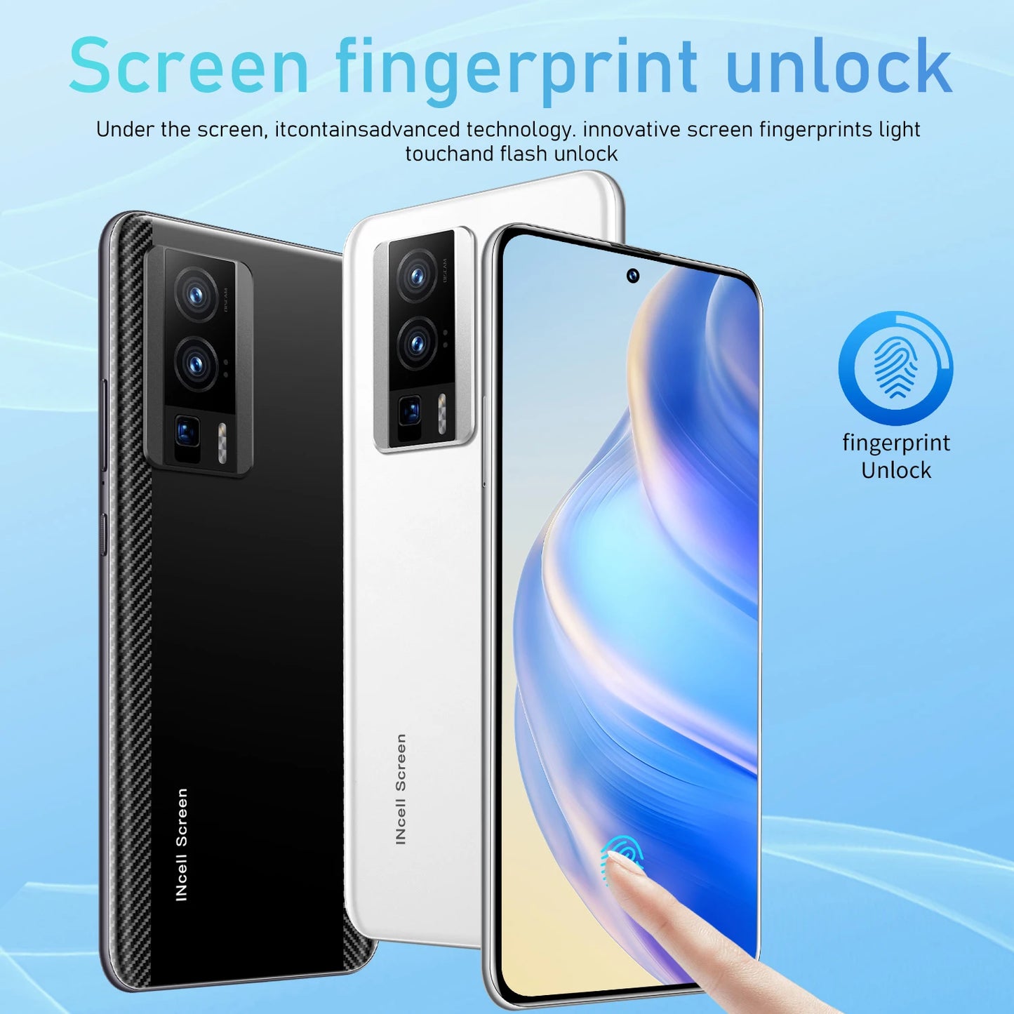F5 Pro Smartphone 5G Android 7.2"