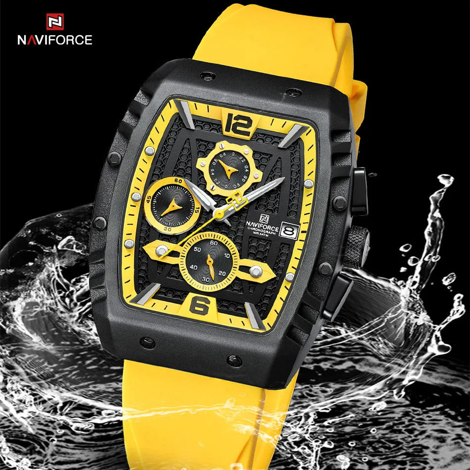 NAVIFORCE Chronograph Men's Luxury Watches