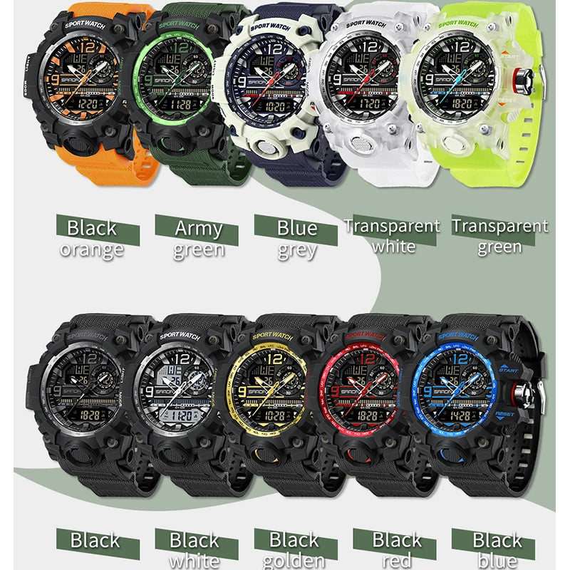 SANDA Men's Military Watches