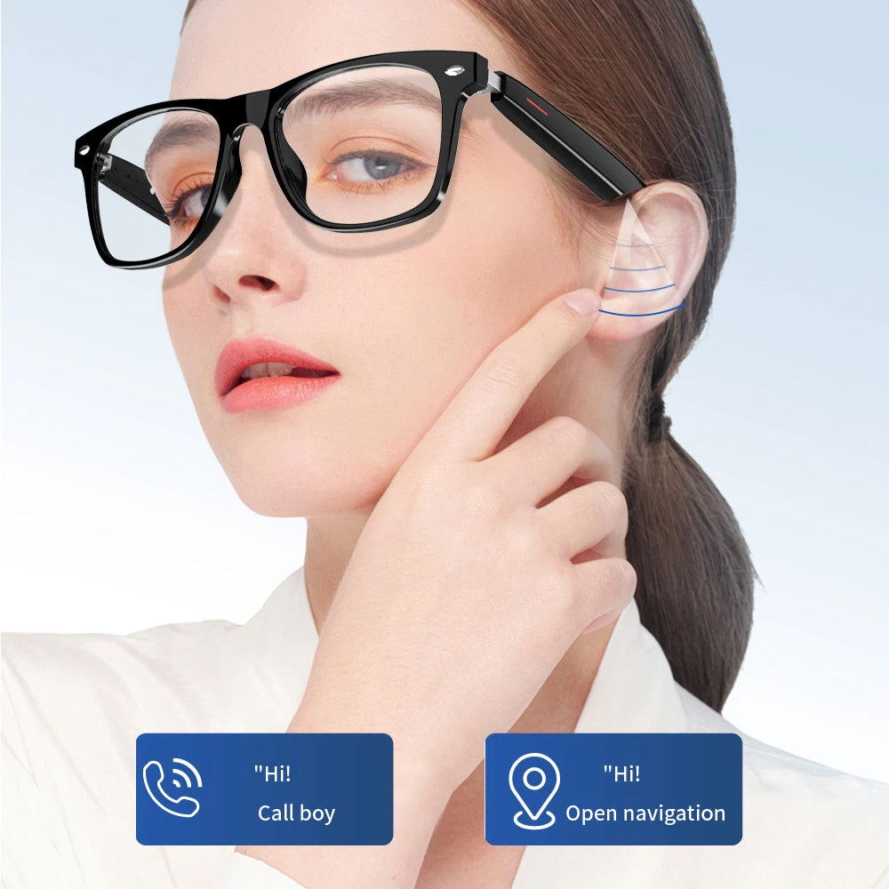 2In1 Bluetooth Headset Smart Glasses