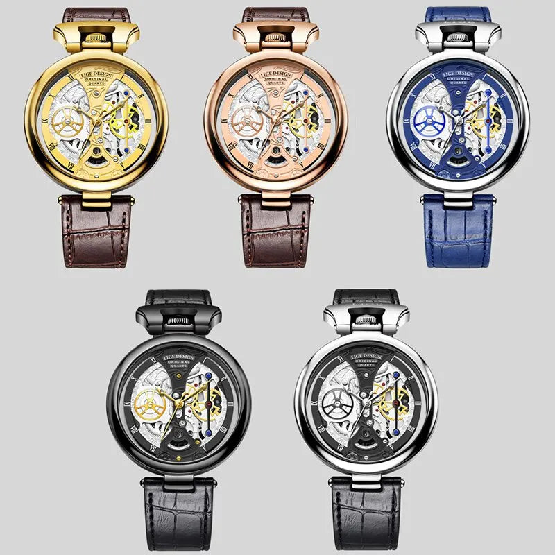 LIGE Design Watches Mens