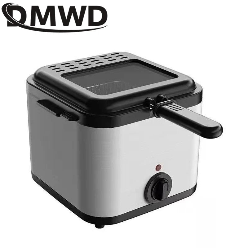 2.5L Electric Deep Fryer Oven Adjustable Thermostat