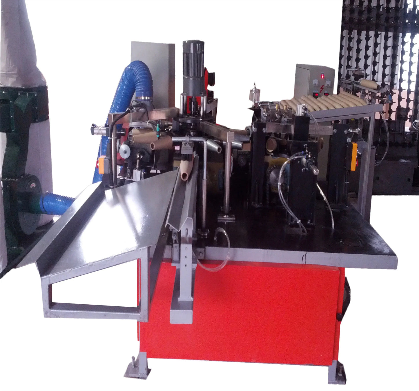 Paper cone making machine for textile industry