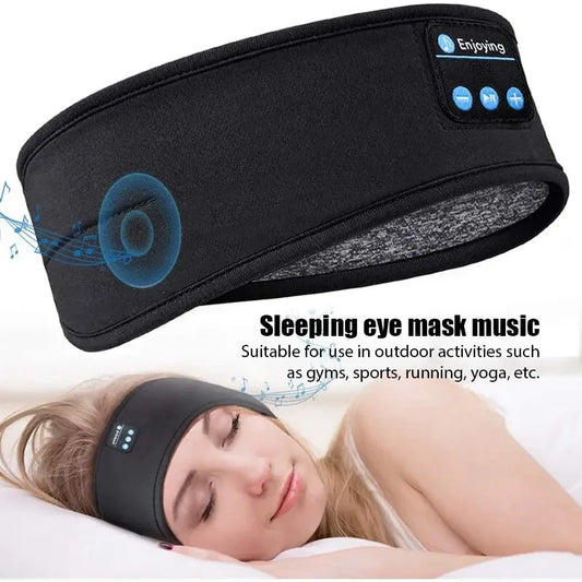 Bluetooth Earphones Sports and Sleeping Headband Elastic Wireless