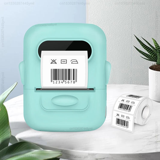 Portable Mini Printer P50, Wireless Label Printer