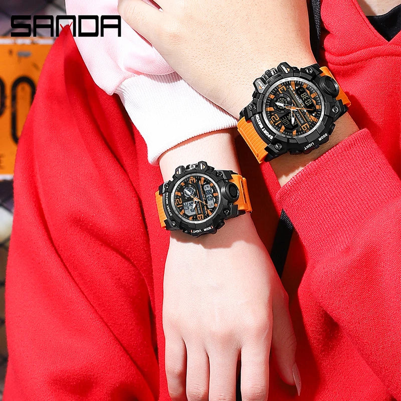 SANDA Men's Military Watches