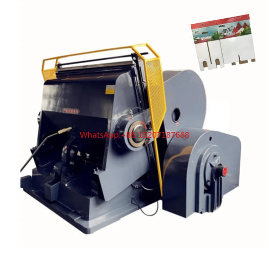 Machine Paper Creasing And Die Cutting Machine