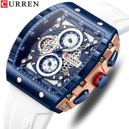 CURREN Chronograph, Casual Men Watches