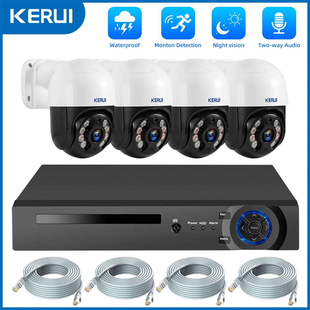 KERUI Home Security CCTV, With Audio And Vision Night