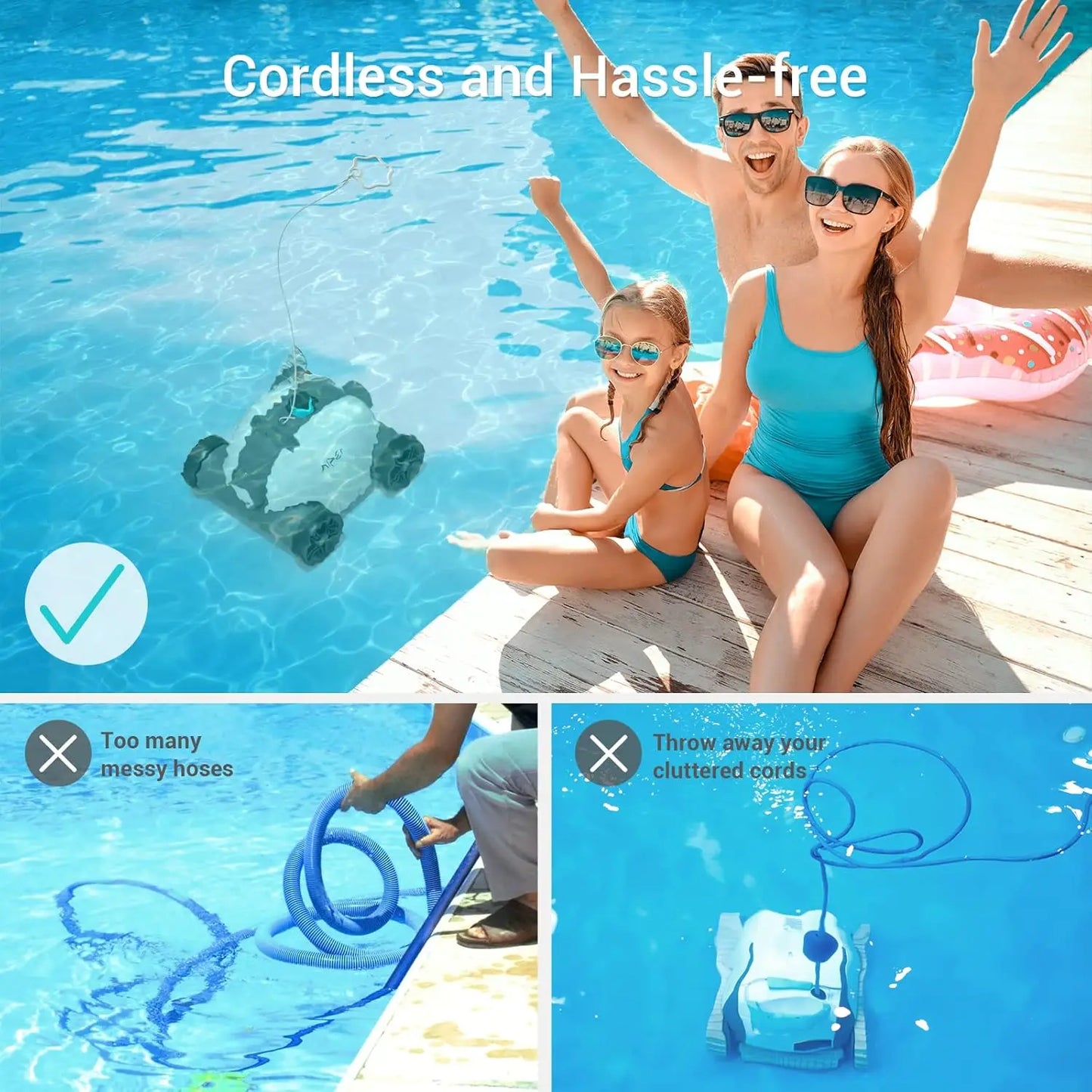 Cordless Robotic Pool Cleaner