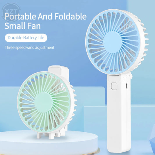 Portable Handheld Fan And Mini Desktop Air Cooler