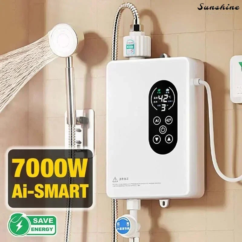 New Smart Instant Water Heater, Tankless