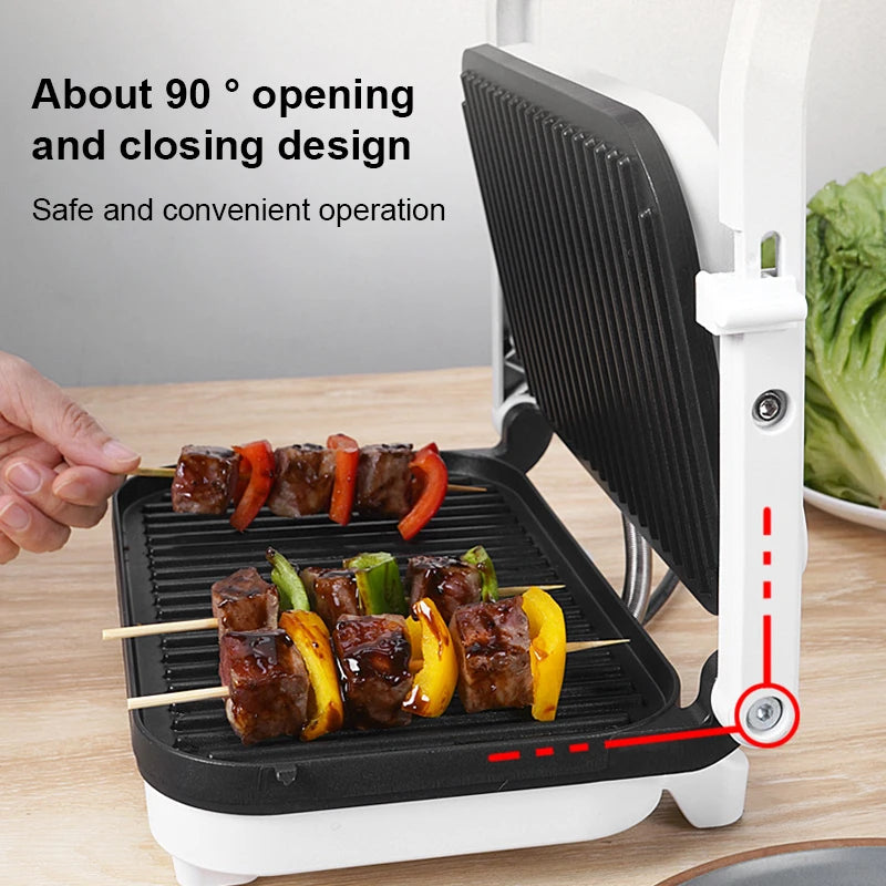 Multifunction Electric Grilling Machine Double-sided Heating