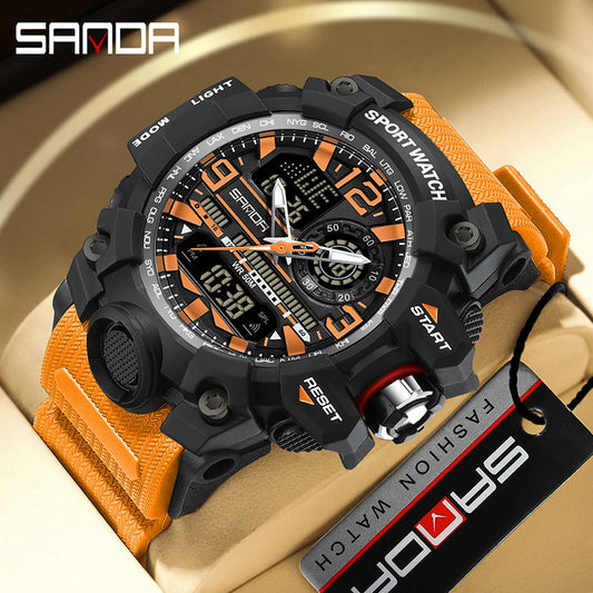 SANDA Men's Military Watches