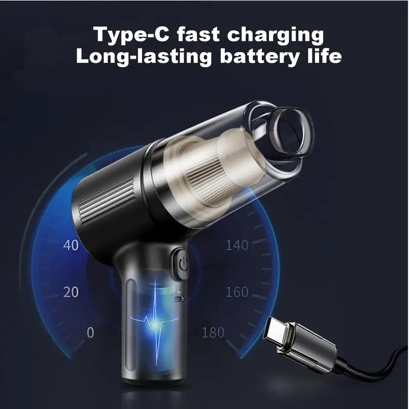 Portable Wireless Vacuum Cleaner 6000Mpa High Power