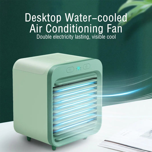 Mini Portable 3 Gear Air Conditioner Office Desktop Fan