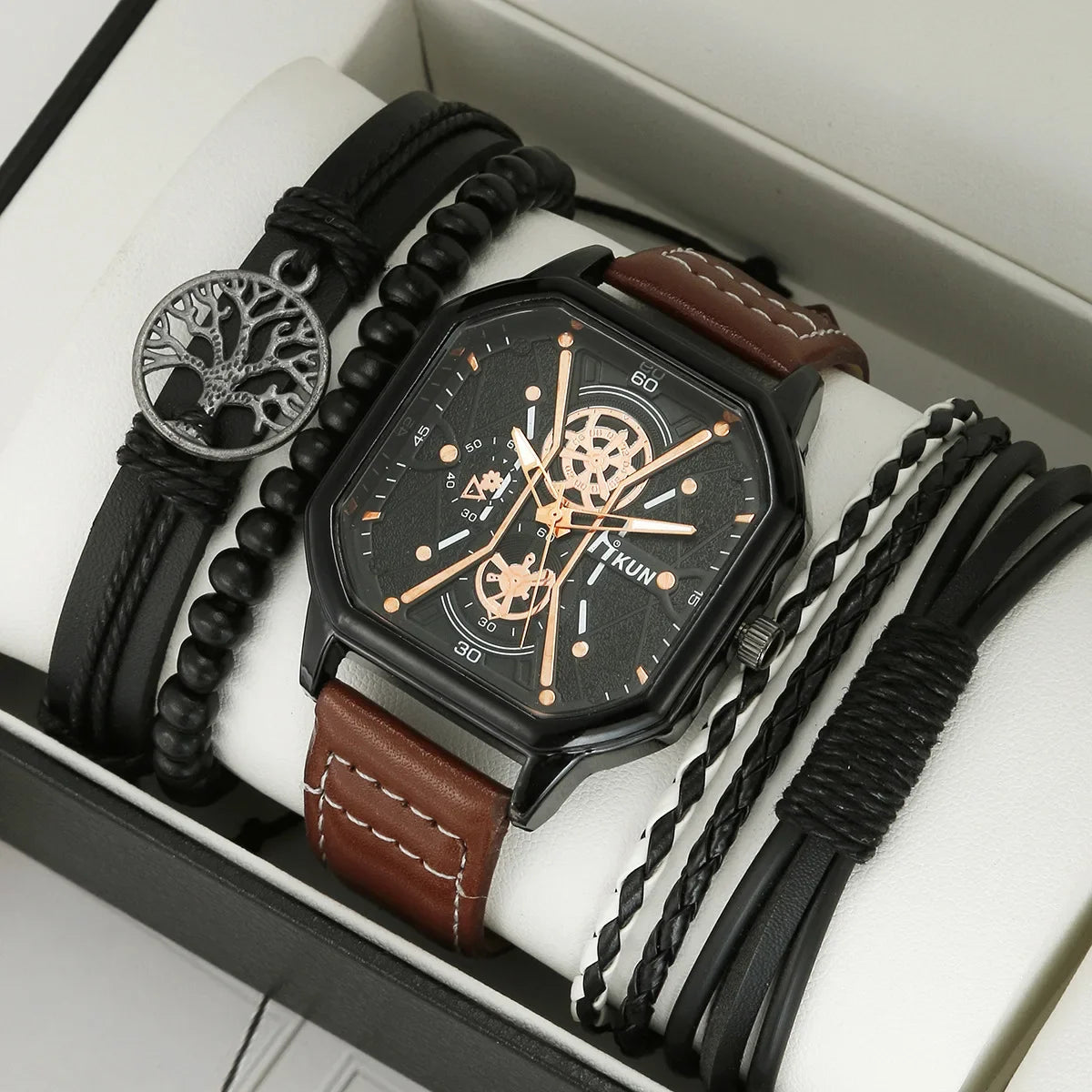 KUN, Men Watches Set