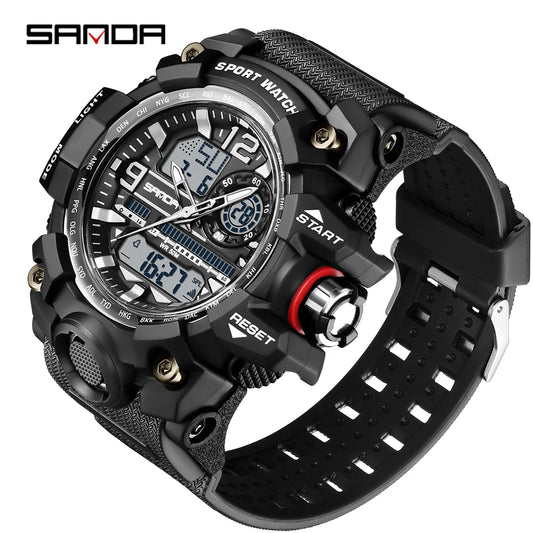 SANDA Brand G- Style Military Watches