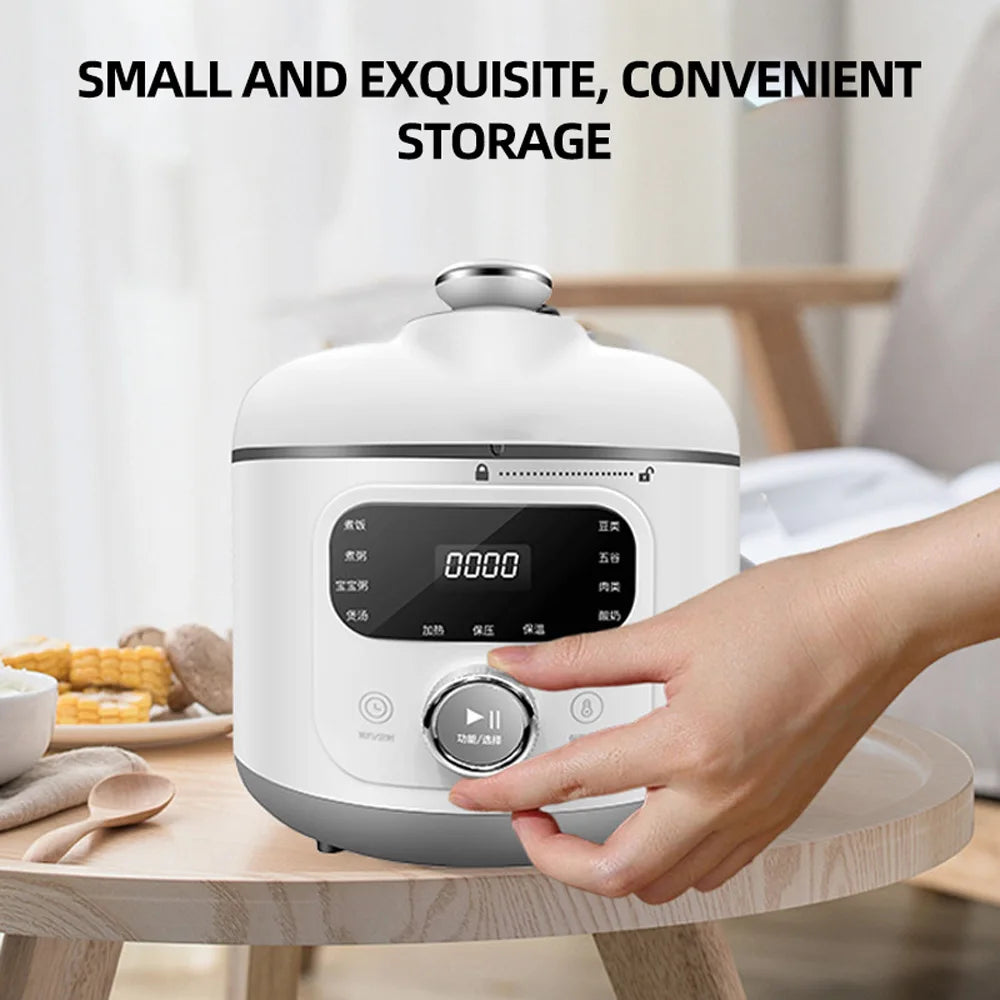 Intelligent 1.6L Electric Pressure Cooker