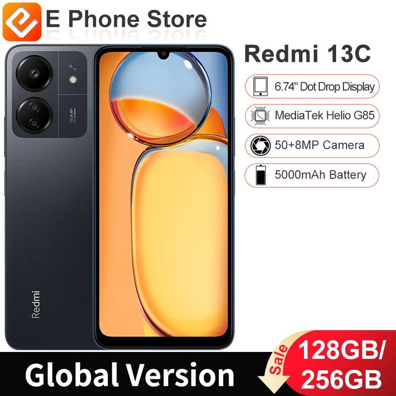 Redmi 13C Smartphone 6.74Inch