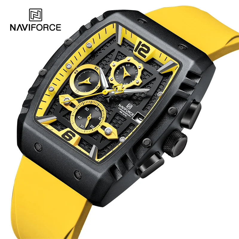 NAVIFORCE Chronograph Men's Luxury Watches