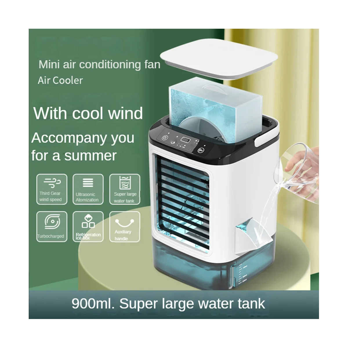 Desktop Small Air Conditioning Fan