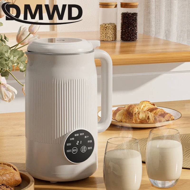 DMWD 1200ml Soy Milk Maker, Multifunctional Juicer Blender