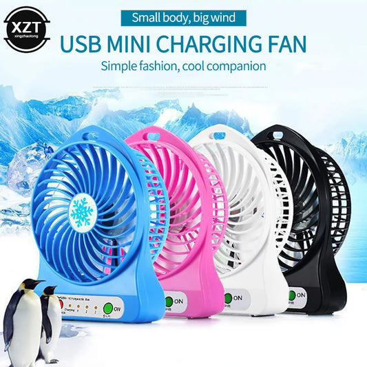 Mini Handheld Fan USB Rechargeable