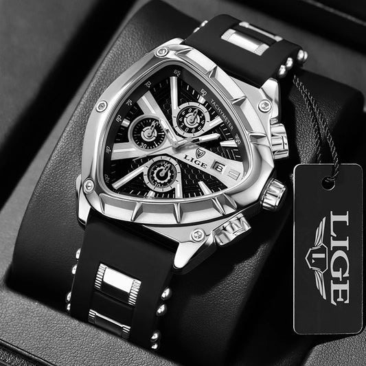 LIGE Men's Watch