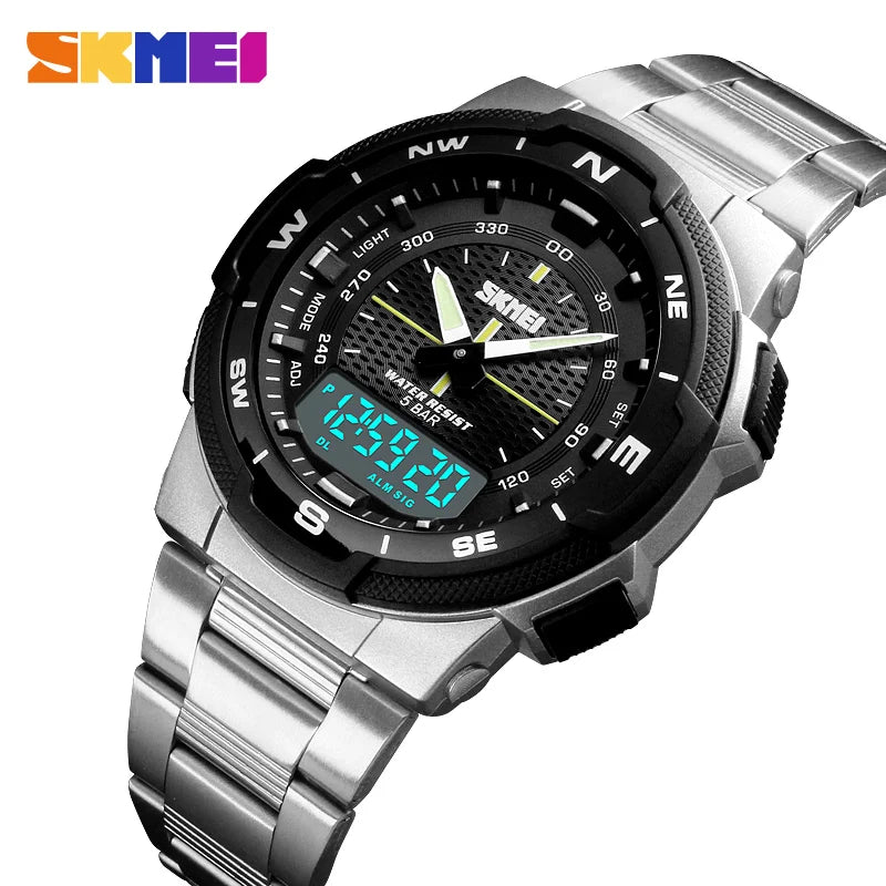 SKMEI 1370, Full Steel Watches For Men