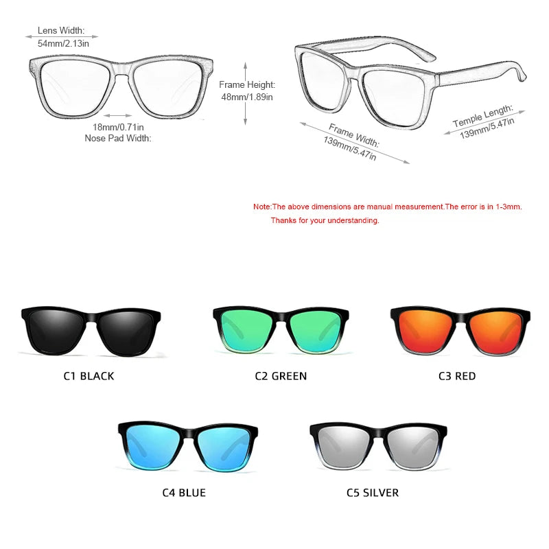 Polarized Sunglasses for Men and Women Fashion