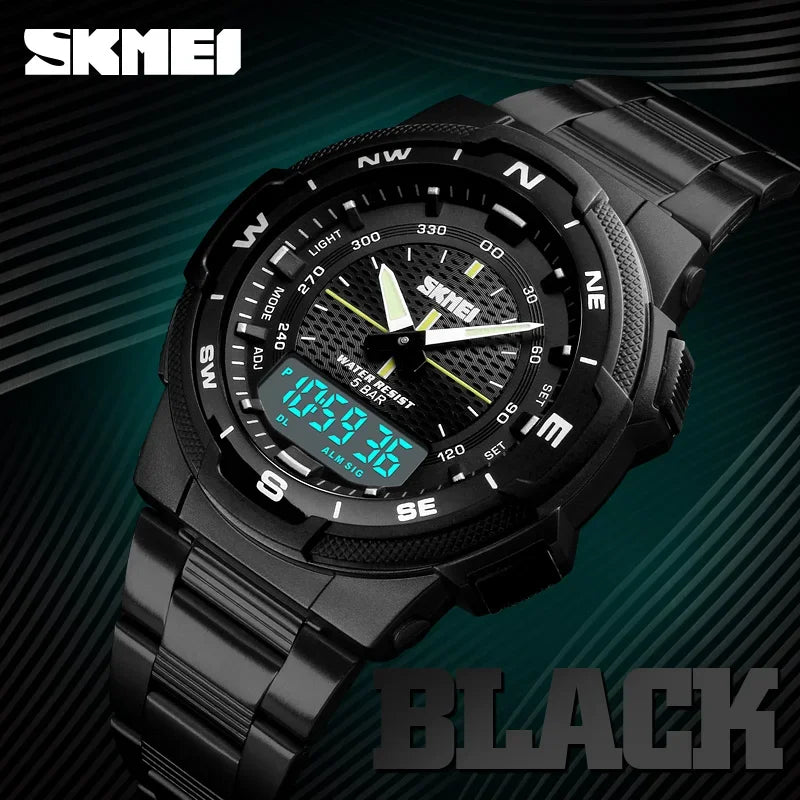 SKMEI 1370, Full Steel Watches For Men