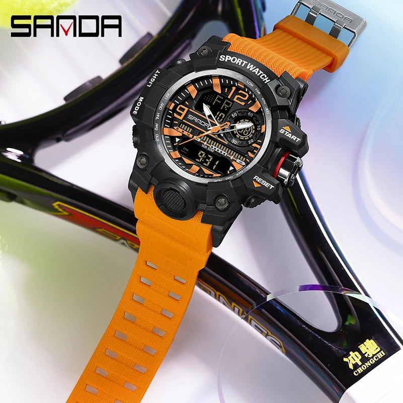 SANDA Men's Military Watches