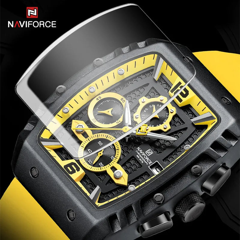 NAVIFORCE Chronograph Men's Luxury Watches