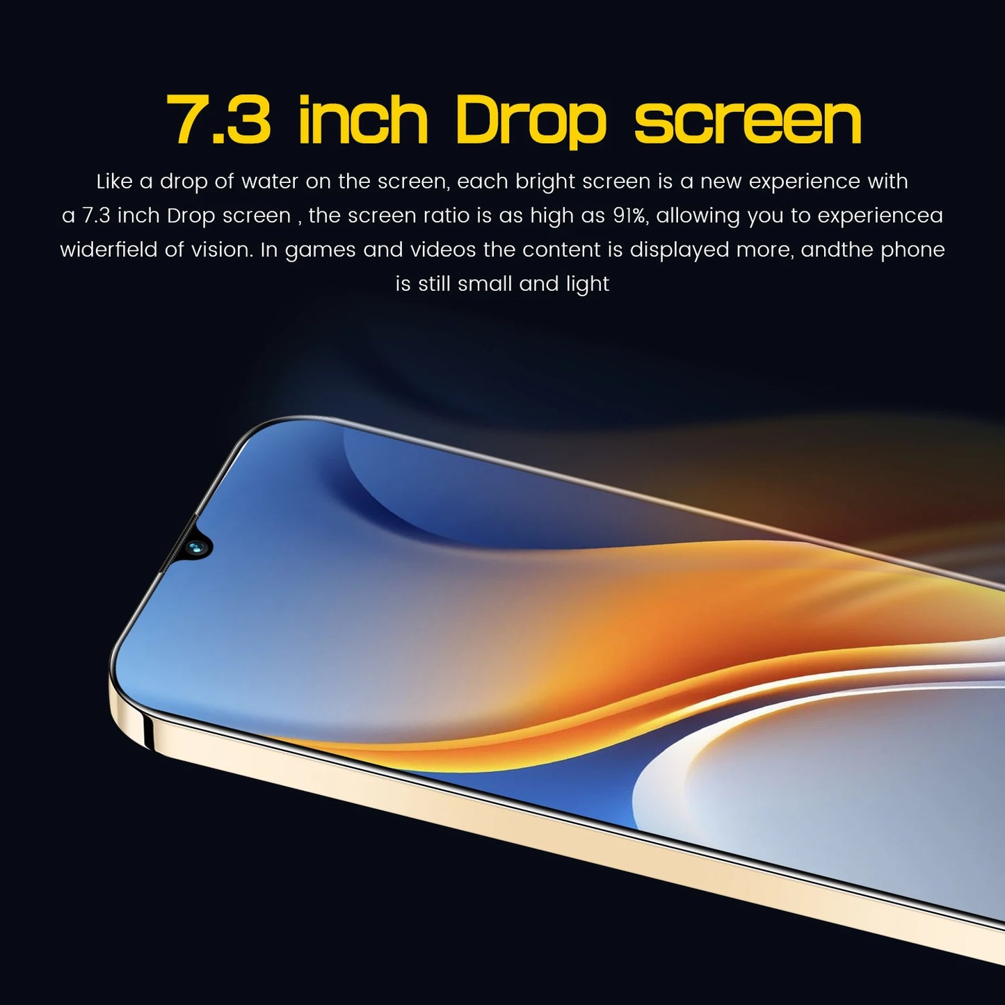 V29 Pro Smartphone 5G Android 7.3" HD