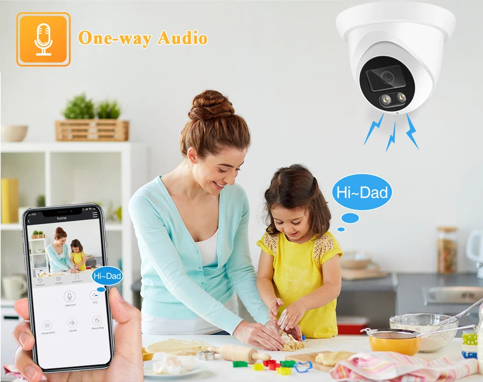 ASECAM Home CCTV Surveillance Camera, 4K 8MP IP Camera