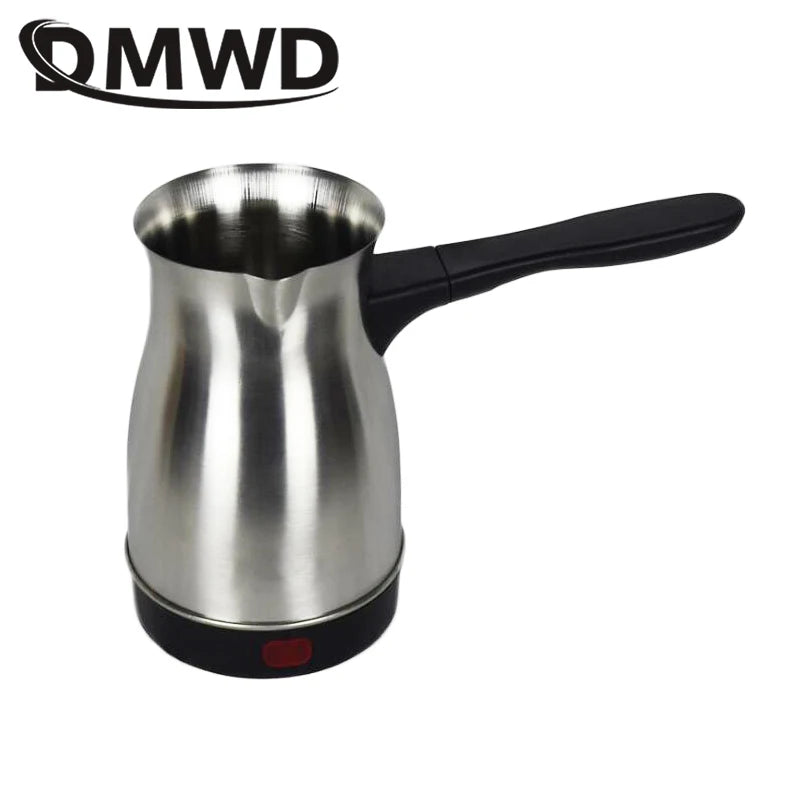 Turkish Electric Coffee Pot, Stainless Steel