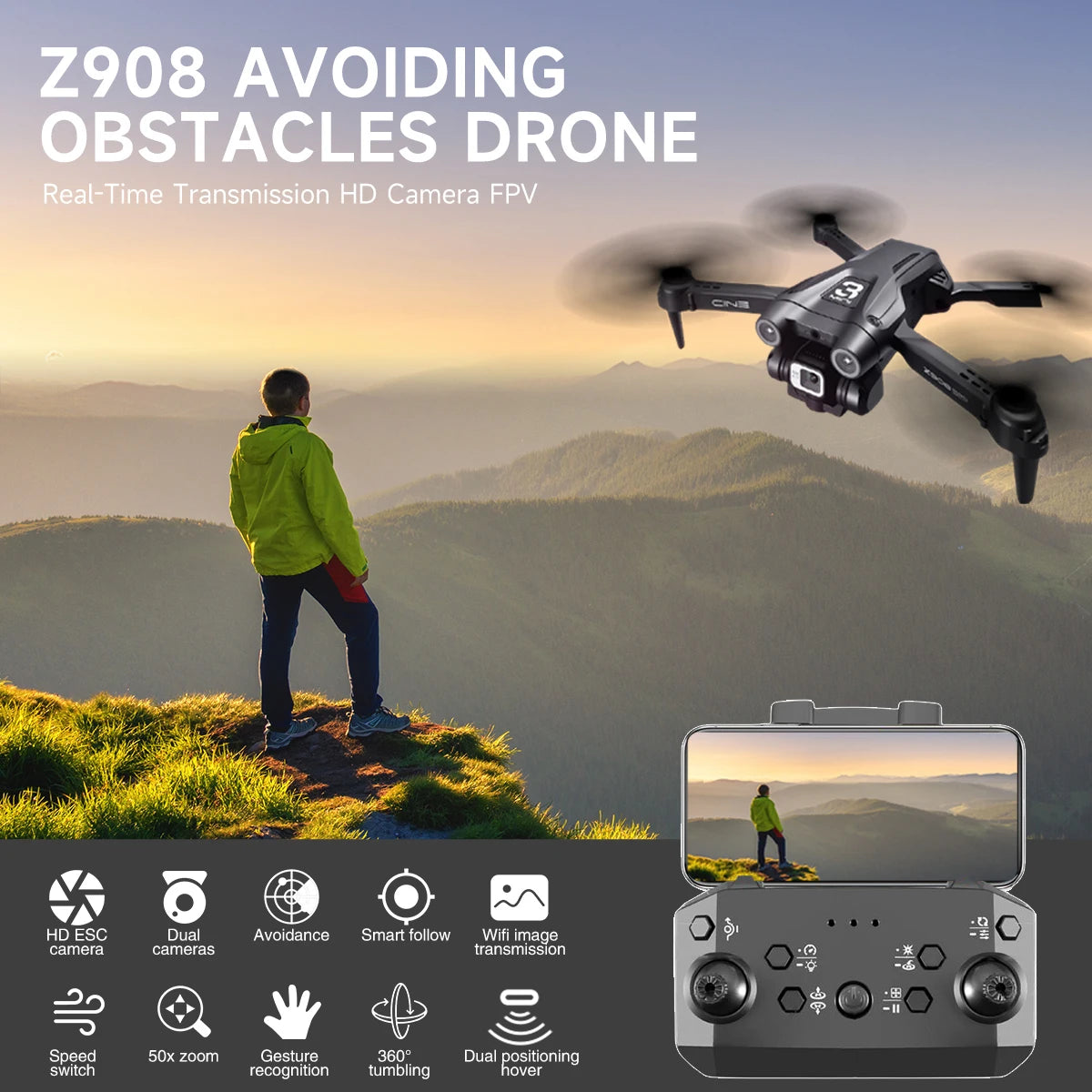 Z908 Pro / MAX Mini Drone 4k