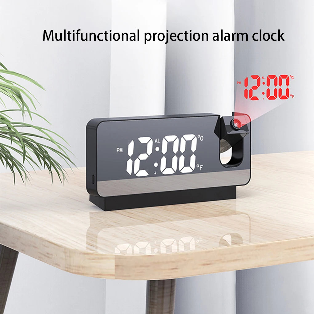 LED Digital Electronic Desktop Clocks, With Radio