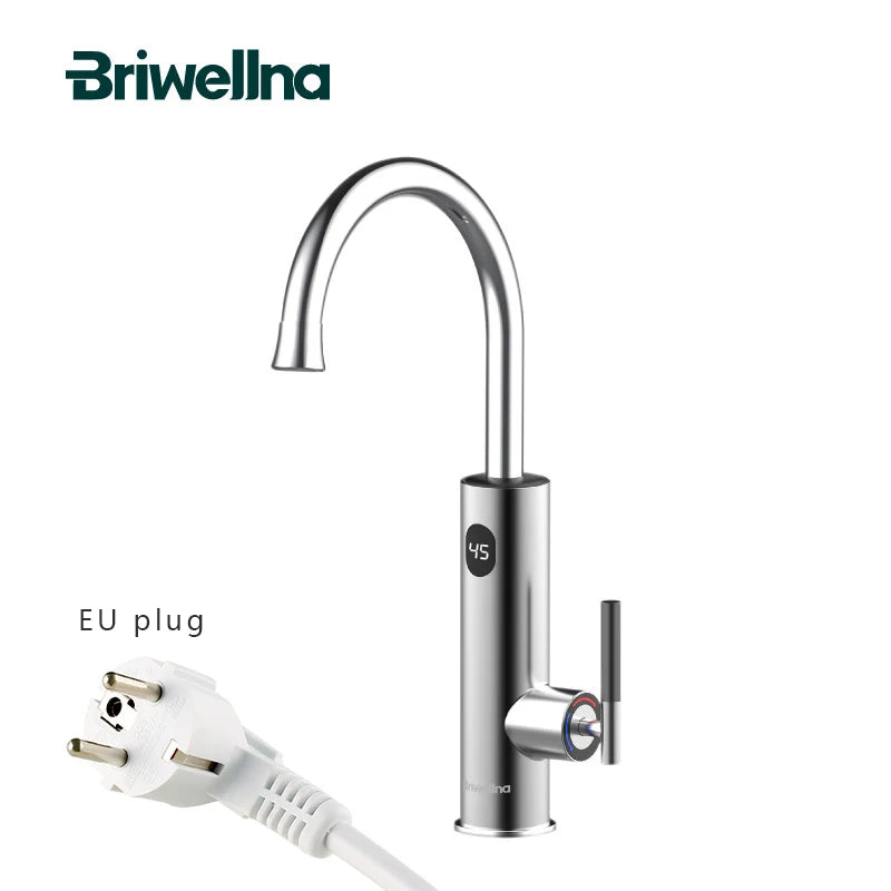 Briwellna Tankless Water Heating Faucet 220V